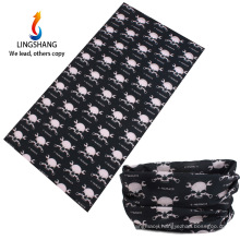 LINGSHANG multifuncion headwear bandana magic headband custom headwear